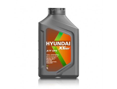 Масло Трансмиссионное HYUNDAI X Teer ATF SP4 1л Масло Трансмиссионное HYUNDAI X Teer ATF SP4 1л