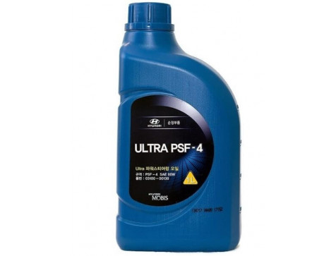 Масло Трансмиссионное Hyundai ULTRA PSF4 80W Жидкость в ГУР 1л Масло Трансмиссионное Hyundai ULTRA PSF4 80W Жидкость в ГУР 1л