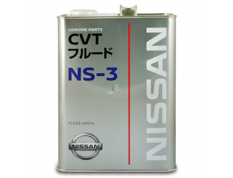 Масло Трансмиссионное NISSAN СVT FLUID NS3 вариатор 4л Масло Трансмиссионное NISSAN СVT FLUID NS3 вариатор 4л