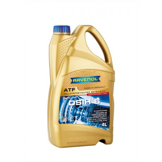 Масло Трансмиссионное ATF DSIH 6 RAVENOL ATF 1л. Масло Трансмиссионное ATF DSIH 6 RAVENOL ATF 1л.