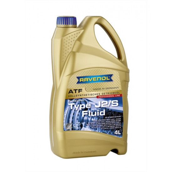 Масло Трансмиссионное ATF TYPE RAVENOL J2 4л Масло Трансмиссионное ATF TYPE RAVENOL J2 4л